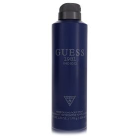 Guess 1981 Indigo Body Spray 6 Oz For Men